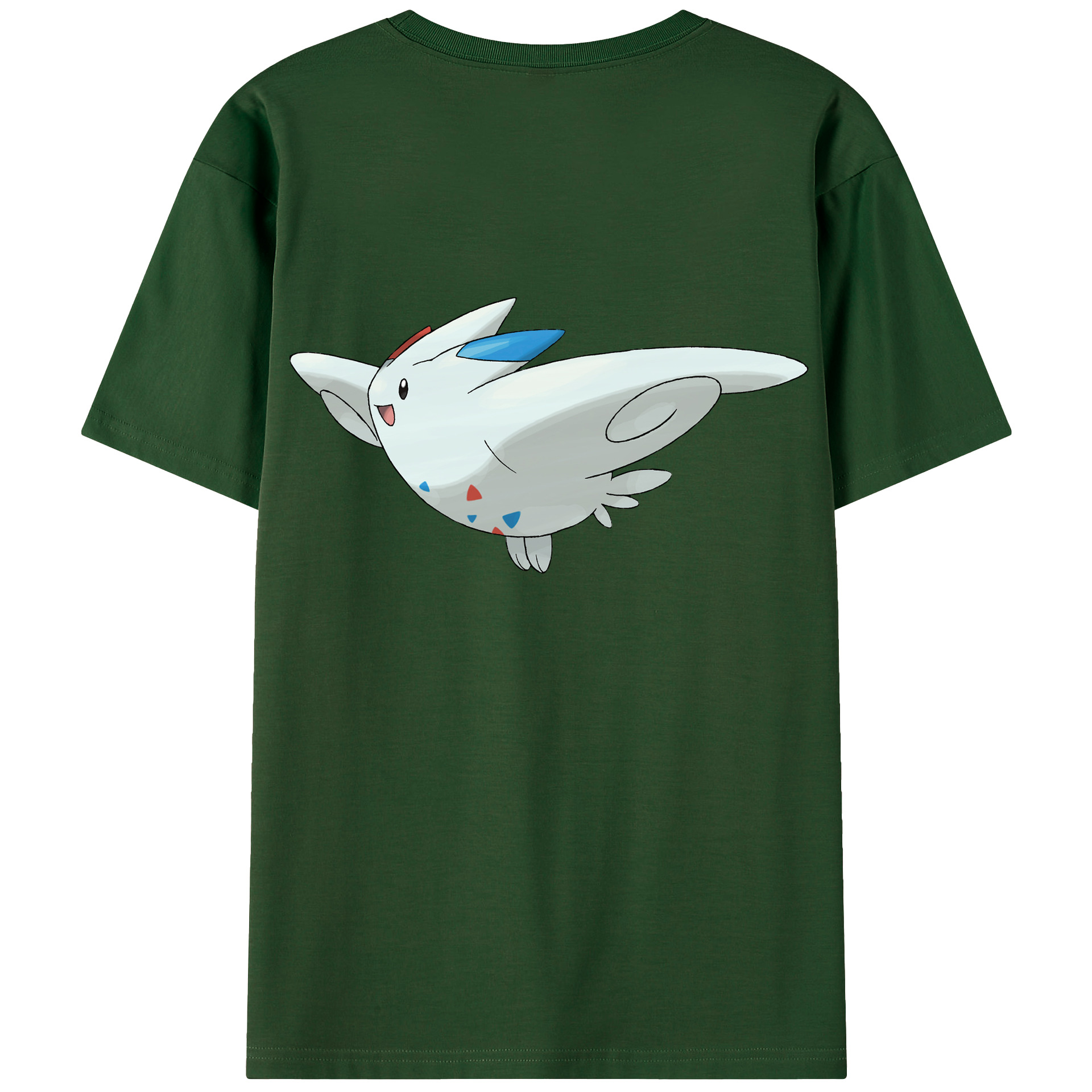 （画像用） ポケットモンスター Pokémon 綿100％半袖Tシャツ（背面プリント）